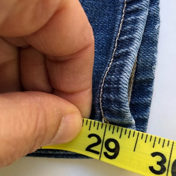 Paige Verdugo Ultra Skinny Medium Wash Destructed Jeans - Picture 9 of 13